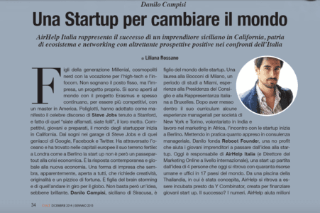 Tutto il team di AirHelp va su Cult: il mondo delle startup da San Francisco a New York